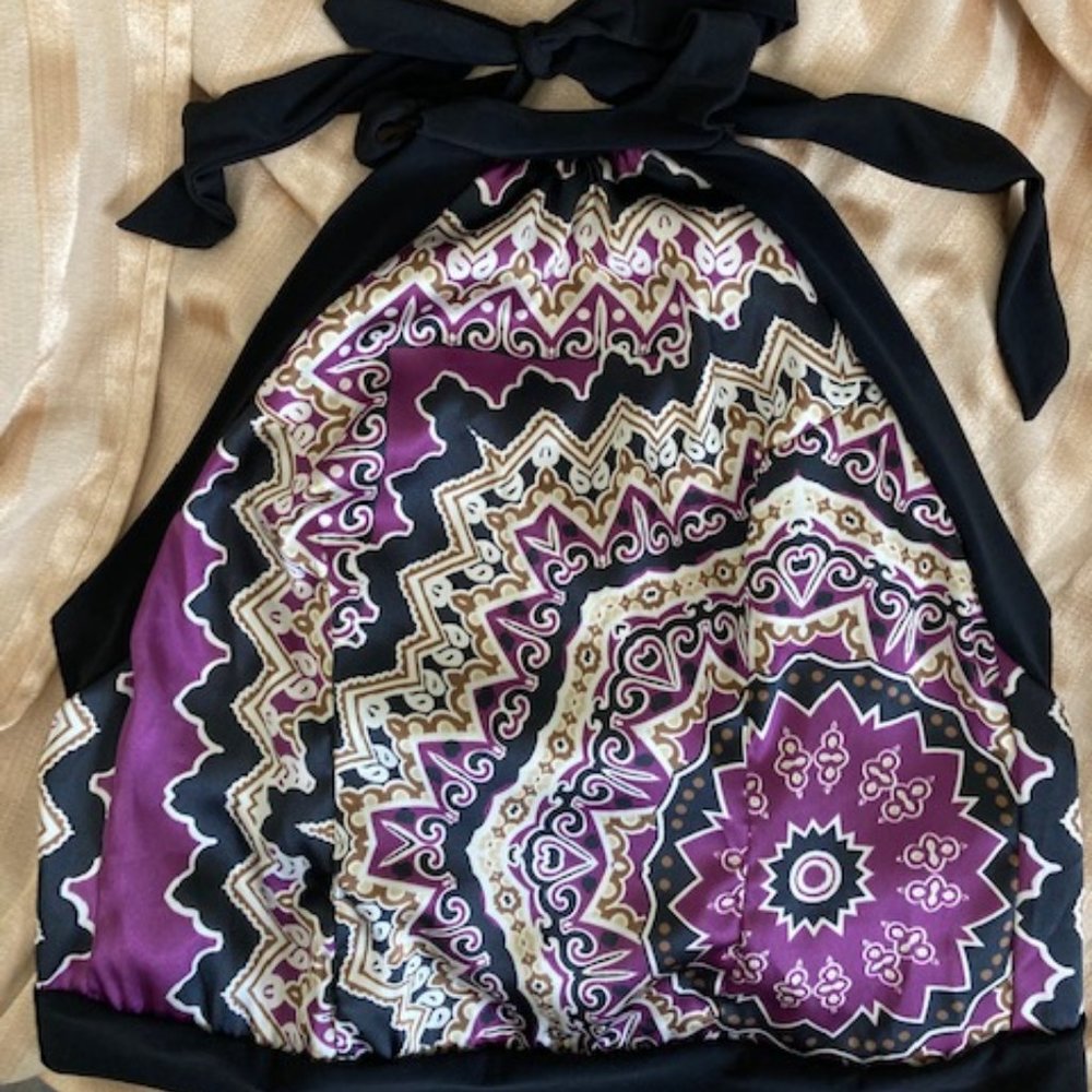 Body Central Halter Top Backless